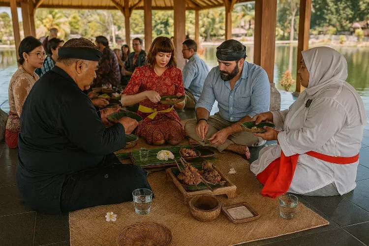 Megibung Megibung: Tradisi Makan Bersama Khas Karangasem Bali yang Sarat Makna