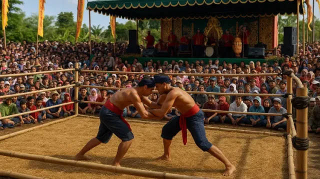 Tradisi Gulat Okol Gulat Okol: Tradisi Unik Surabaya Barat yang Jadi Warisan Budaya